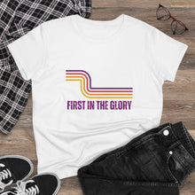 Load image into Gallery viewer, First in the Glory - 70&#39;s Retro Women&#39;s T-shirt
