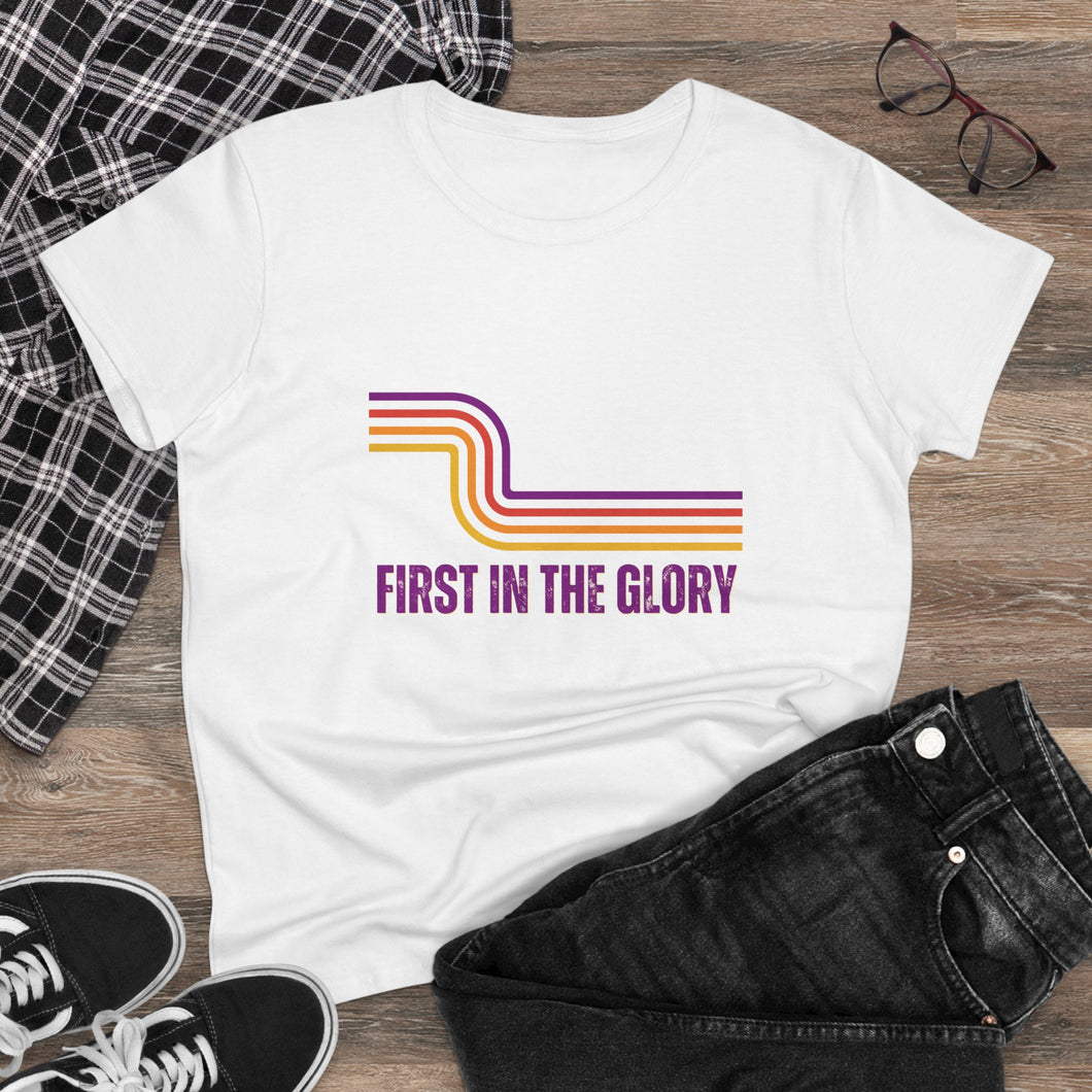 First in the Glory - 70's Retro Women's T-shirt