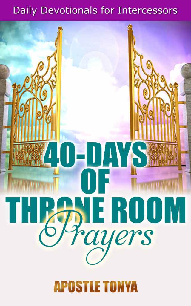 40-Days of Throne Room Prayers (Paperback)