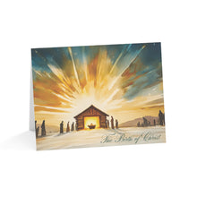Load image into Gallery viewer, October Monthly Glory Offer - The Birth of Christ Note cards
